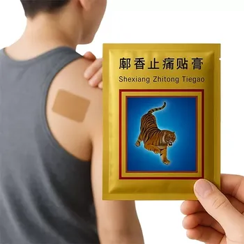 Náplast Tradiční bylinná náplast proti bolesti Tiger - 4 ks