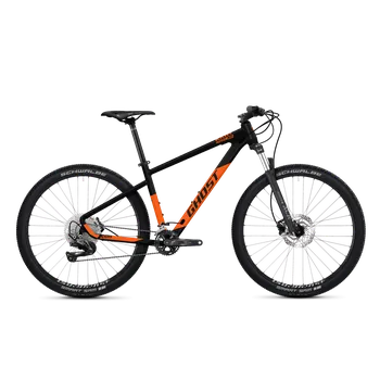 Horské kolo Ghost Kato Advanced 27.5 Black / Orange Matt 2022, XS (145-160cm)