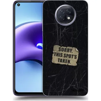 Pouzdro na mobilní telefon Picasee silikonový průhledný obal pro Xiaomi Redmi Note 9T - SORRY