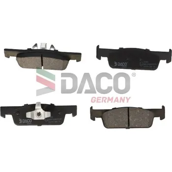 Brzdová destička Sada brzdových destiček, kotoučová brzda DACO GERMANY 323032
