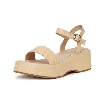 Dámské sandále Sandály DeeZee DXJ220515 Béžová 40