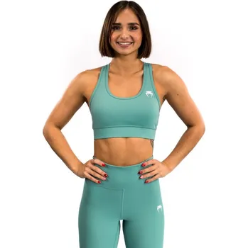 Venum Essential Women's Medium Impact Sports Bra - Aqua Green Velikost: M
