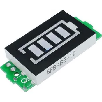 Síťový kabel Indikátor stavu nabití pro 4 články Li-Ion nebo Li-Pol