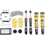 Výškově stavitelný podvozek KW V4 s třísměrně nastavitelnou tuhostí pro Porsche 911 Convertible 991 max zatížení PN do 835 kg, včetně sady pro deaktivaci el. tlumičů