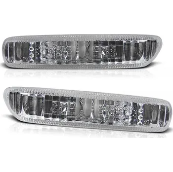 Směrový světlomet BMW E46 98-01 sedan/combi - blikače chrom II.