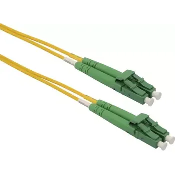 Síťový kabel Solarix optický kabel LC-LC APC 1m (SXPC-LC/LC-APC-OS-1M-D)