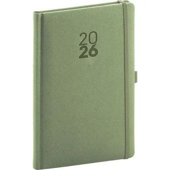 Kalendář Notique Týdenní diář Diamante 2026 olivový