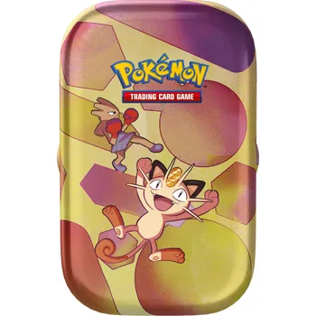 Sběratelská karetní hra The Pokémon Company Krabička Pokémon - 151 Mini Tin Meowth