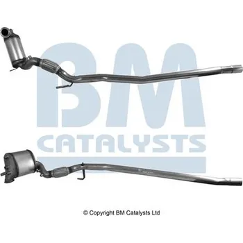 Filtr pevných částic Filtr sazových částic, výfukový systém BM CATALYSTS BM11143