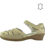 Aurelia kožená letní obuv béžová LR 62320, velikost 43