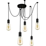 Svítidlo pavouk Searchlight SQUIGGLE 9665-5BK 71299415