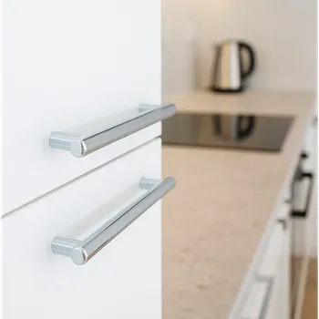 Nábytkové kování Interex Úchytka RELING / Lesklý chrom 96 mm