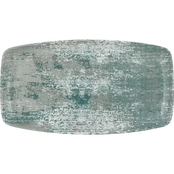 Talíř Mělký hamburgerový talíř Bauscher Smart délka 36,2 cm, dekor Nordic