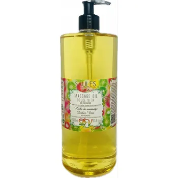 Masážní přípravek MASÁŽNÍ OLEJ SLADKÝ ŽIVOT DOLCE VITA 1000ml RUČNÍ VÝROBA