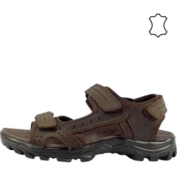 Pánské sandále Sandál Selma hnědý MR 71497, velikost 43