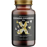 BrainMax Primrose oil BIO, pupálkový BIO olej, 90 rostlinných softgelových kapslí