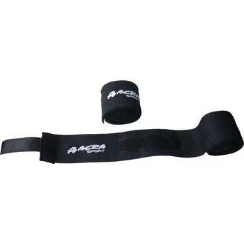 Acra Bandáž na ruce pro bojové sporty černá (VÝPRODEJ)