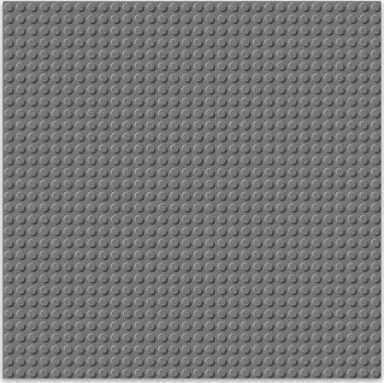 Stavebnice LEGO BRIXIES Plus 225.011 Základní podložka na stavění - tmavě šedá 25,5 x 25,5 cm