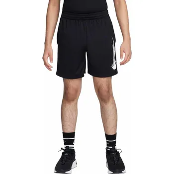 Dětské sportovní kraťasy Nike B NK DRI-FIT MULTI SHORT HBR černé HF9121-010 - S | UK 6 | US 6,5Y