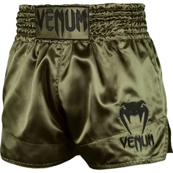 Pánské legíny Venum Classic Muay Thai Shorts - Khaki/Black Velikost: XXL