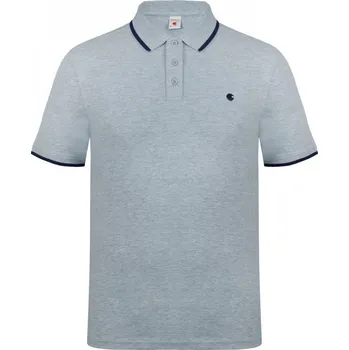 Pánské tričko SoulCal Signature pánské polo tričko Grey Marl XL