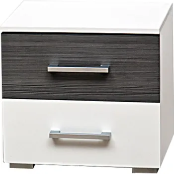 Noční stolek VerDesign KRUS noční stolek, bílá/dakar