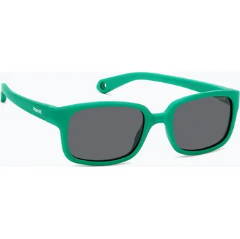 Sluneční brýle Dětské sluneční brýle Polaroid PLD K008/S matte green/grey polarized
