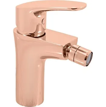 Amur Bidetová baterie bez výpusti, zlatá růžová lesklá AM744.0ZRL