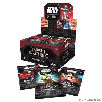 Sběratelská karetní hra Karty Star Wars: Unlimited - Twilight of the Republic Booster Box