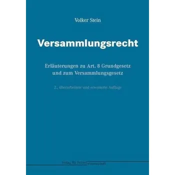Versammlungsrecht - Stein, Volker