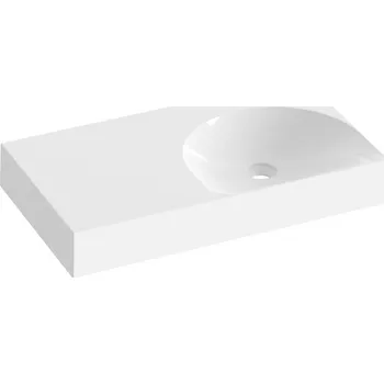 Umyvadlo Ravak Lite umyvadlo 80x45 cm obdélníkový nábytkový bílá XJXL1380000