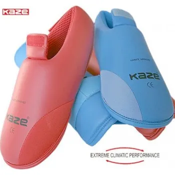 Chránič holeně pro bojový sport CHRÁNIČ NOHOU KAZE KARATE ČERVENÁ Barva: Červená, Velikost: M