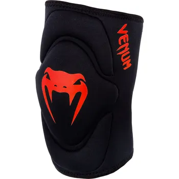 Chránič holeně pro bojový sport Venum Kontact Knee Pads, Pár, Black/Red Velikost: XL
