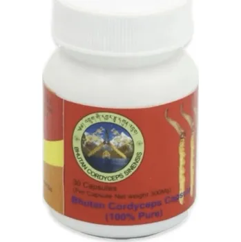 Speciální výživa Divoký CORDYCEPS pravý (Bhútán), 30 kapslí