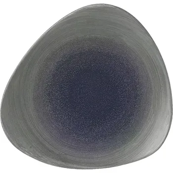 Talíř CHURCHILL Stonecast Aqueous Fjord Talíř mělký, trojúhelník, průměr: 192 mm