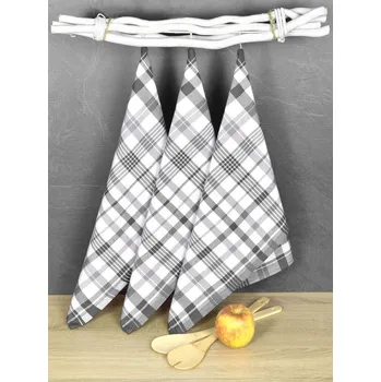 Kuchyňská utěrka BELLA GREY, egyptská bavlna set 3 ks - Utěrky