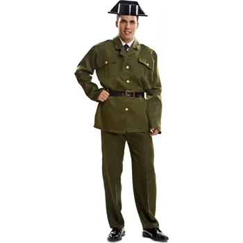 Karnevalový kostým Kostým Španělský policista, Velikost XL 56-58, VI00979x