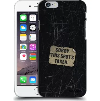 Pouzdro na mobilní telefon Picasee silikonový průhledný obal pro Apple iPhone 6/6S - SORRY