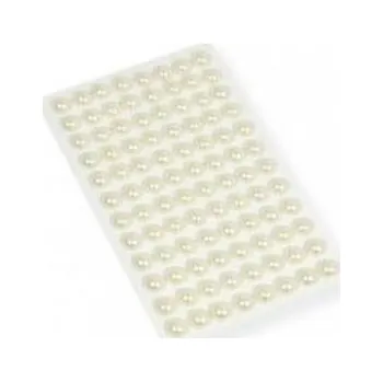 Set školních potřeb Perełki samoprzylepne białe 10mm