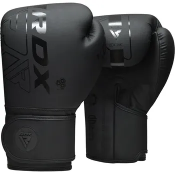 Boxerské rukavice RDX Sports Boxerské rukavice Kara F6, černá Velikost: 8oz