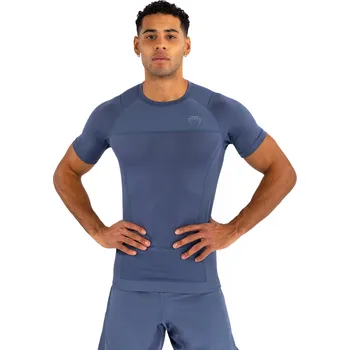 Venum G-Fit Air Men's Short Sleeve Rashguard - Foggy Blue Velikost: S
