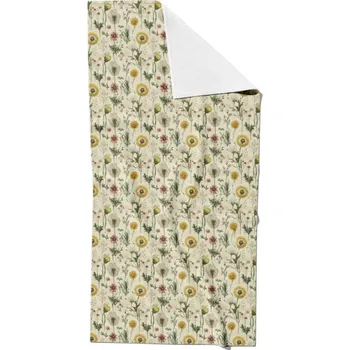 Rychleschnoucí osuška 80x160 vintage pampeliška