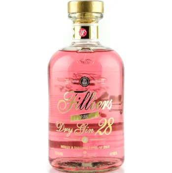 Gin Fillier Pink Dry Gin 28 37,5% 0,5 l (holá láhev)