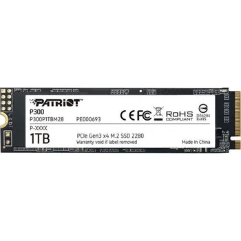 Pevný disk SSD disk PATRIOT P300 1TB M.2 NVMe