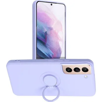 Pouzdro na mobilní telefon OEM Pouzdro Forcell SILICONE RING SAMSUNG Galaxy S20 FE / S20 FE 5G fialové