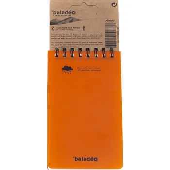 Zápisník Voděodolný zápisník Baladeo PLR077 Memo 50 listů,nelinkovaný