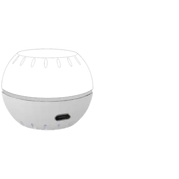 Centrální jednotka pro chytrou domácnost SHELLY H&T USB ADD ON Modul pro USB napájení bílá *3800235266007