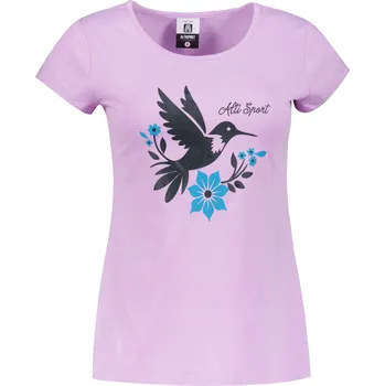 Dámské triko s krátkým rukávem ALTISPORT ALW192122 ORCHID S