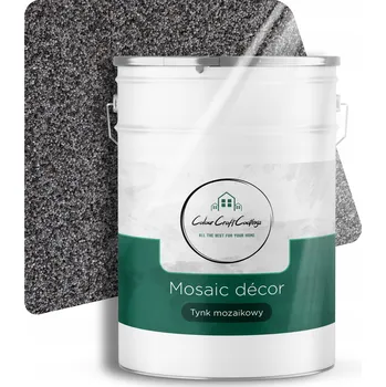 Omítka Mozaiková omítka Colour Craft Coatings tmavě šedá grafitová M42 25 kg