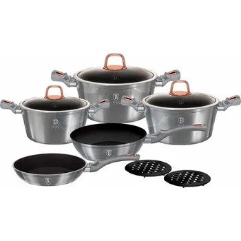 Sada nádobí Sada nádobí 13d BERLINGERHAUS SHINY BLACK BH-6615